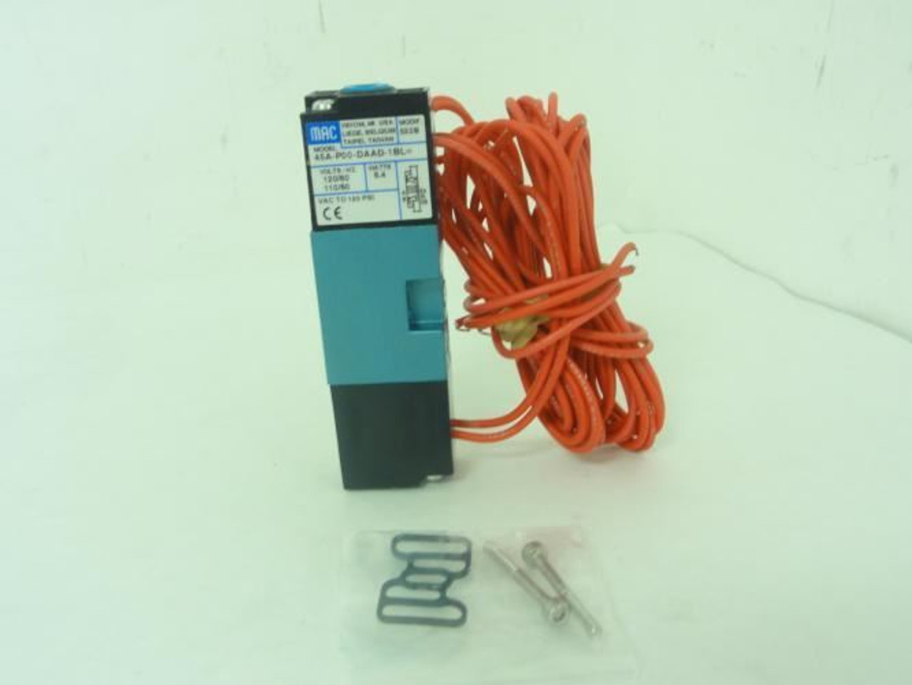 MAC 45A-P00-DAAD-1BL; Solenoid Valve; 120V; 5.4W; VAC To 120PSI