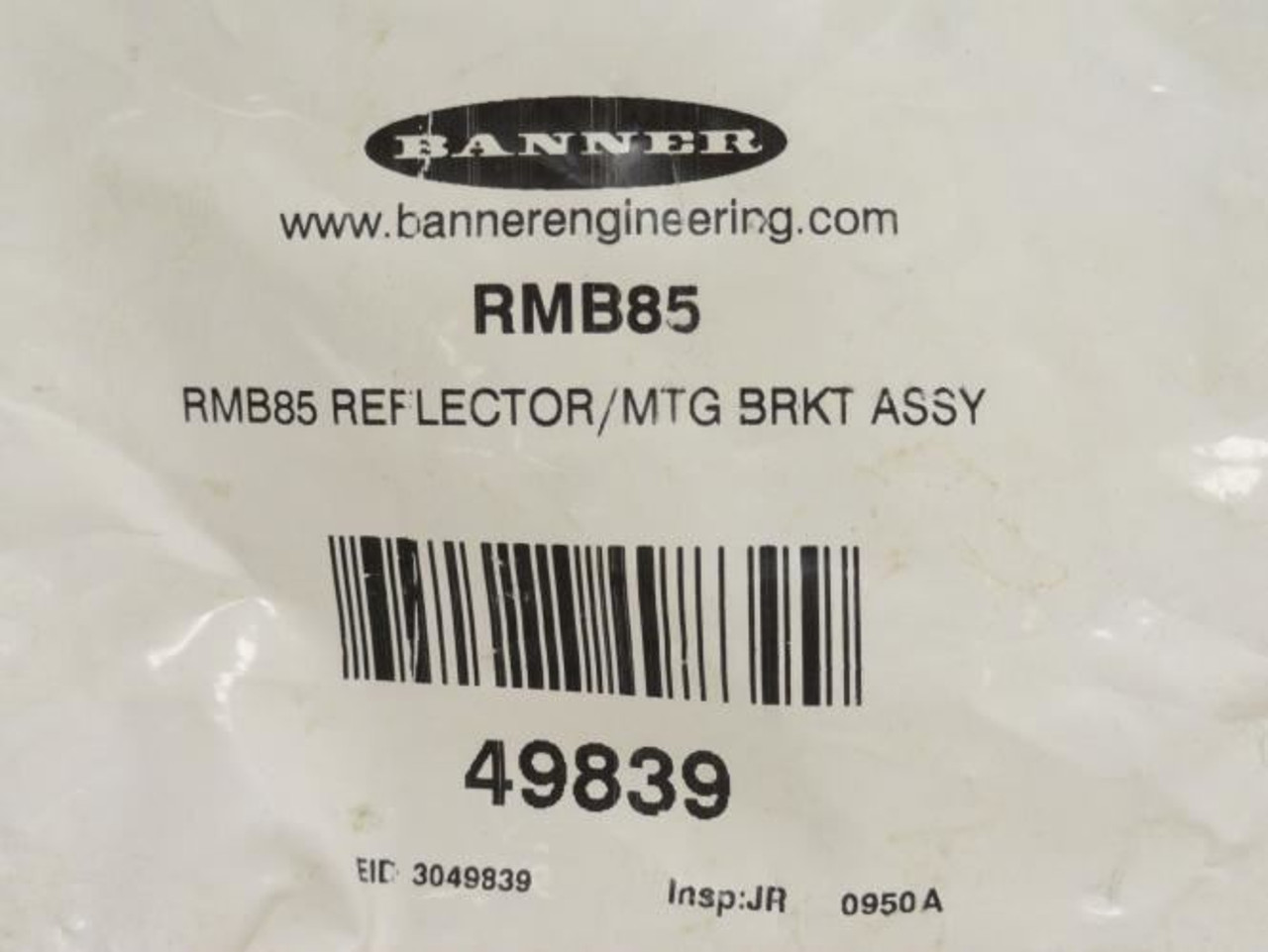 Banner RMB85; Protective Mounting Bracket; 14 Gauge