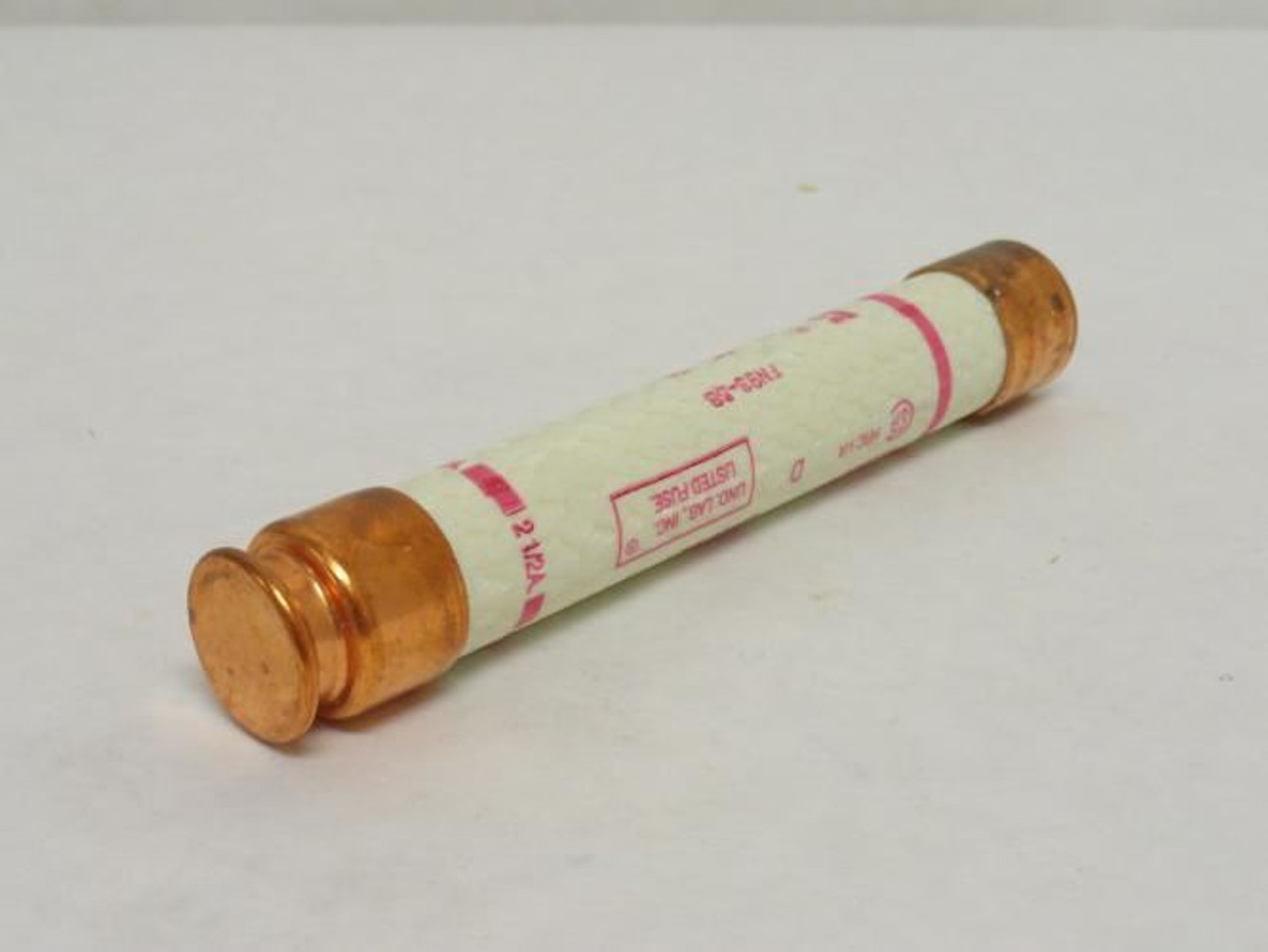 Gould TRS2-1/2R; Dual Element Time Delay Fuse; 2-1/2A; 600V