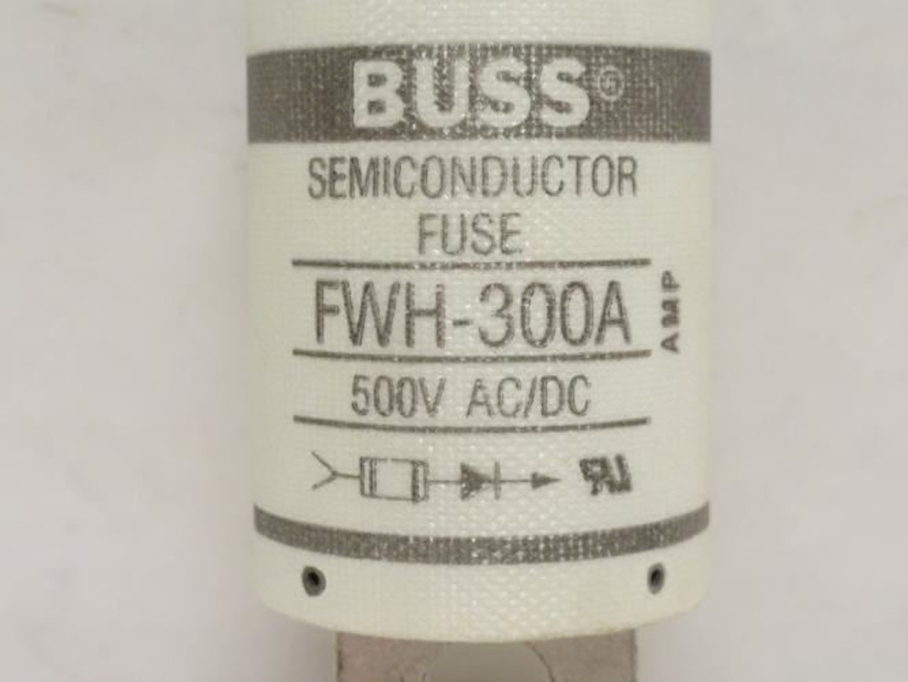 Bussmann FWH-300A; High Speed Semiconductor Fuse 300A 500VAC/DC
