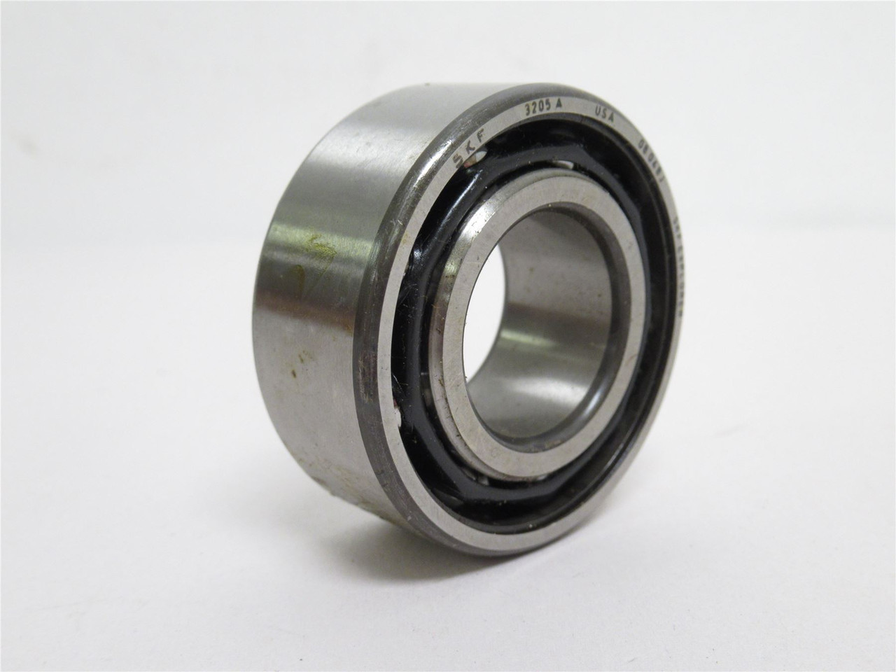 SKF 3205-A; Double Row Angular Contact Bearing 25mmID; 52mmOD
