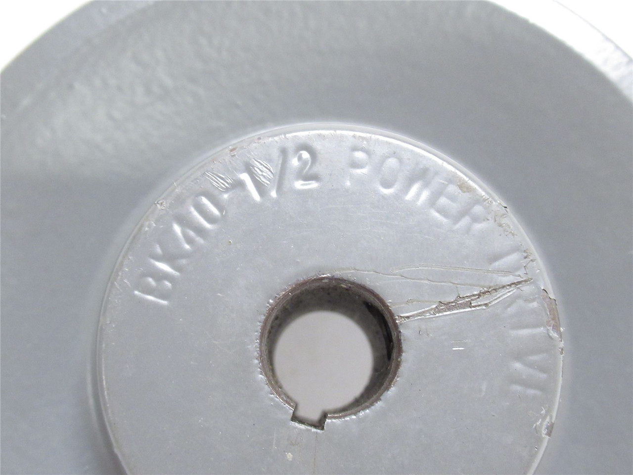 Power Drive BK40-1/2; Finished V-Belt Pulley; 1/2"ID; 1Gr