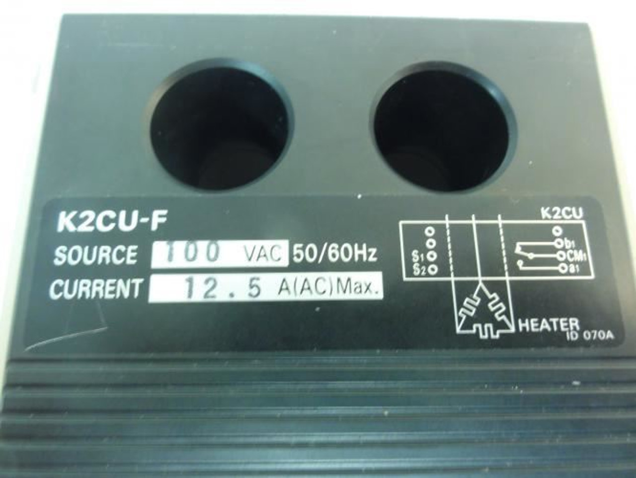Omron K2CU-F10A-C; Heater Fault Detector; 4-10A; 12.5A; 100VAC