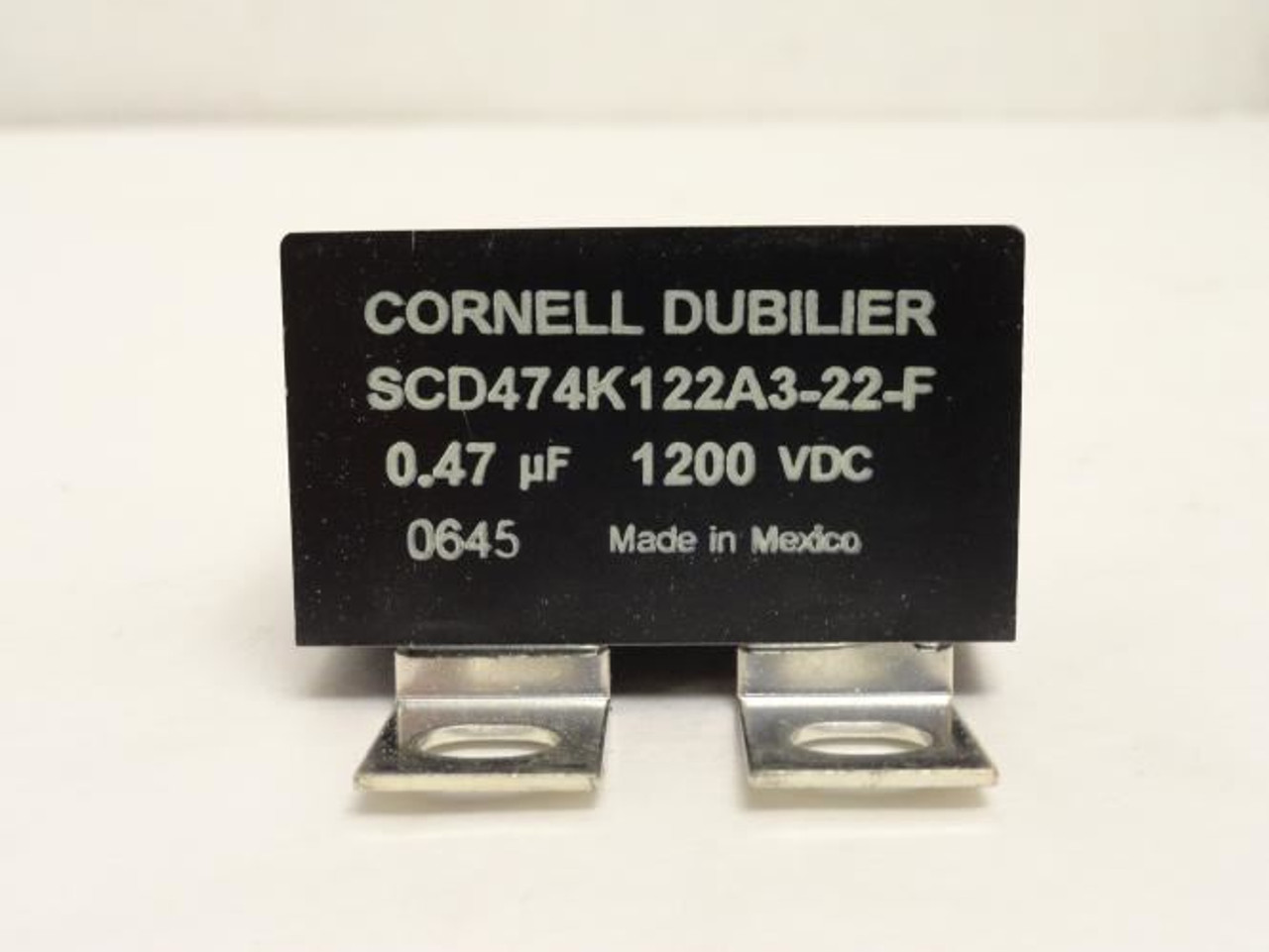 Cornell SCD474K122A-22-F; Film Capacitor 0.47uf; 1200VDC