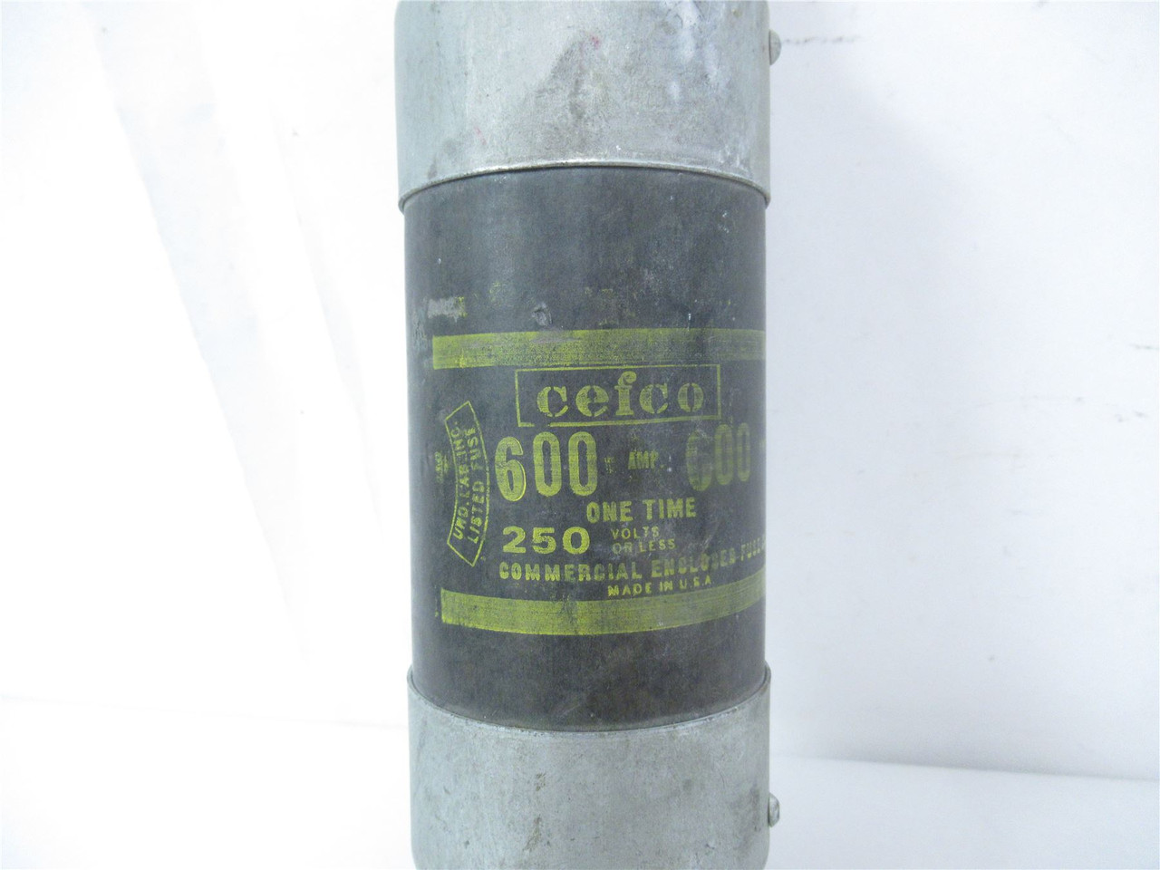 Cefco 600 AMP; Fuse 600 AMP  250 Volts