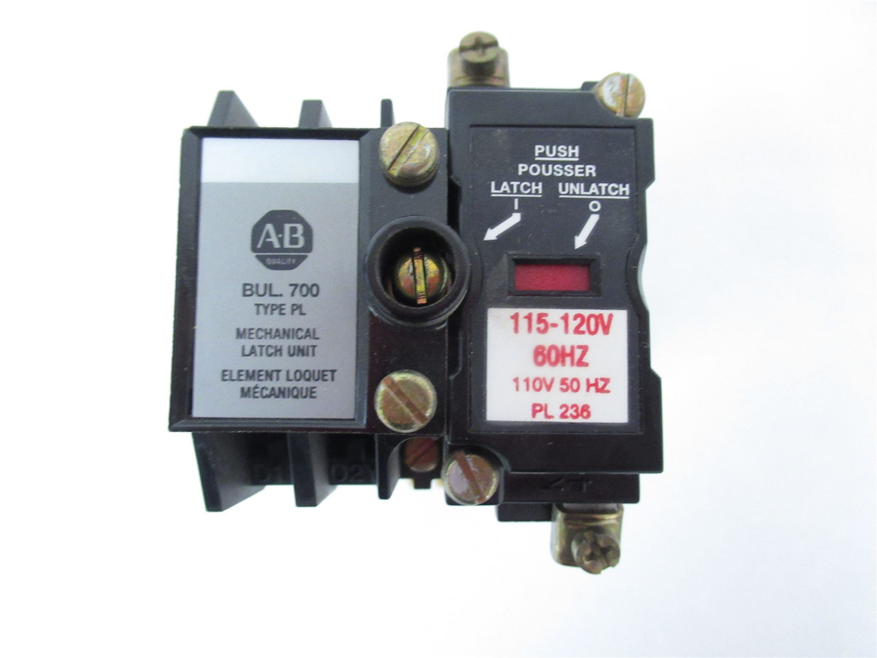 Allen-Bradley 700-PL400A1C; Relay Latch