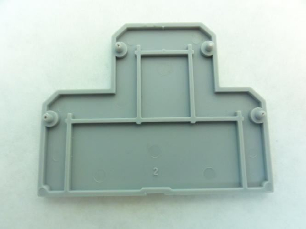 Connectwell EPCDL4U; Lot-7 End Plates; 55 x 2.4 x 43 mm