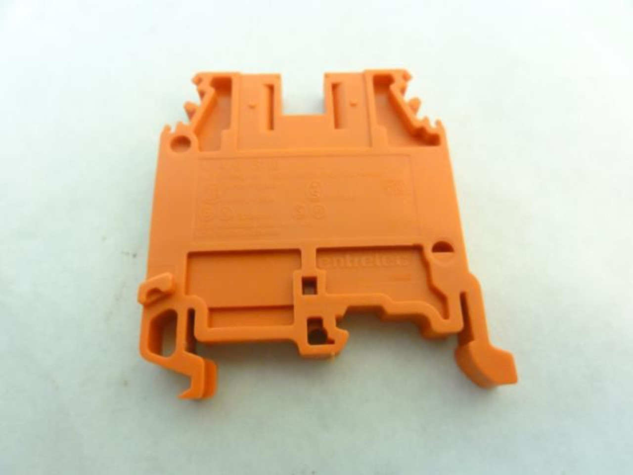 Entrelec M4/65116-ORANGE; Terminal Block; 25A; 600V