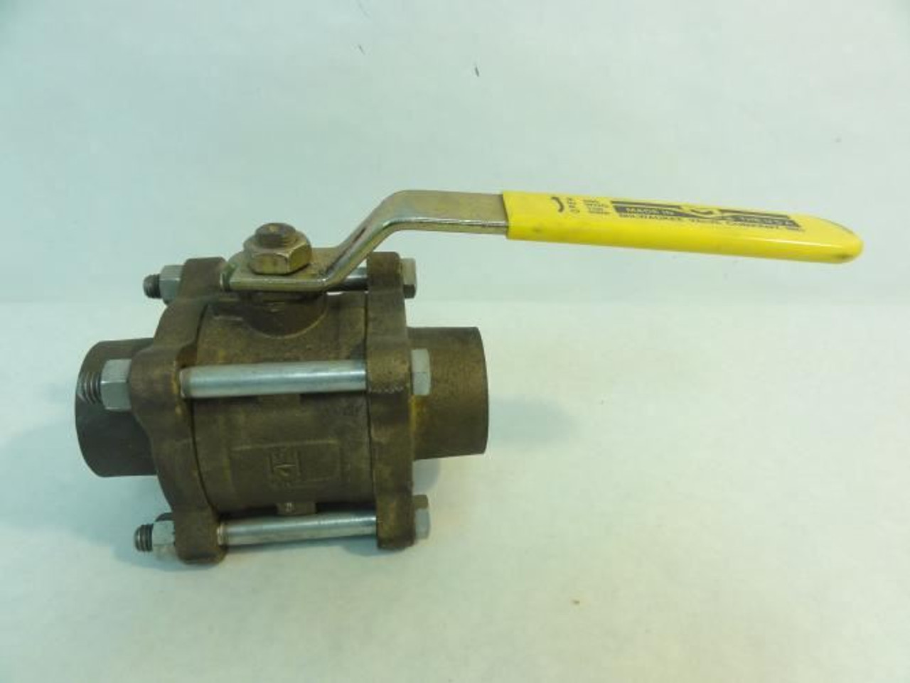 Milwaukee BA-150S-1-1/2; Bronze Ball Valve; 1-1/2" Solder Ends