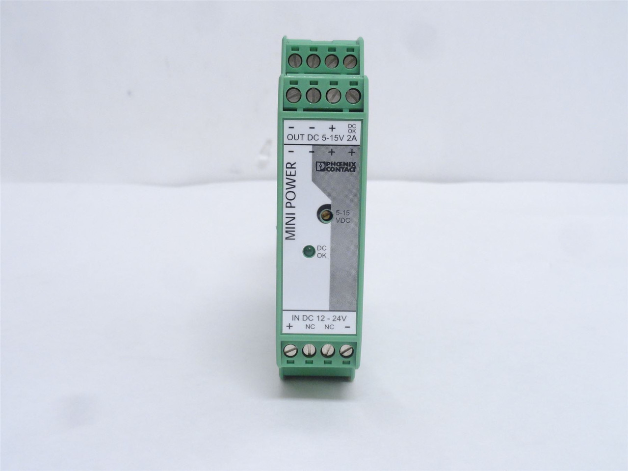 Phoenix MINI-PS-12-24DC/5-15DC/2; DC/DC Converter 24V to 12V