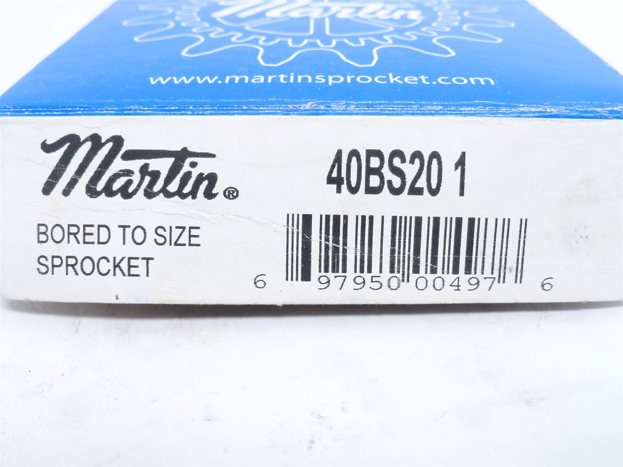 Martin 40BS20-1; Sprocket #40; 20 Teeth; 1"ID