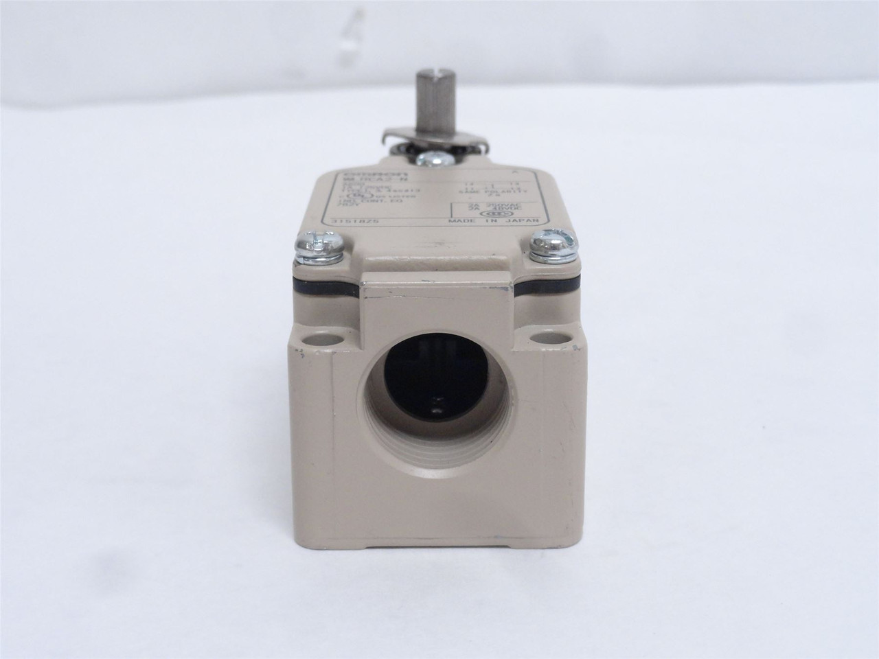 Omron WLRCA2-N; Limit Switch; 2A; 250VAC/125VDC; 1/2NPT