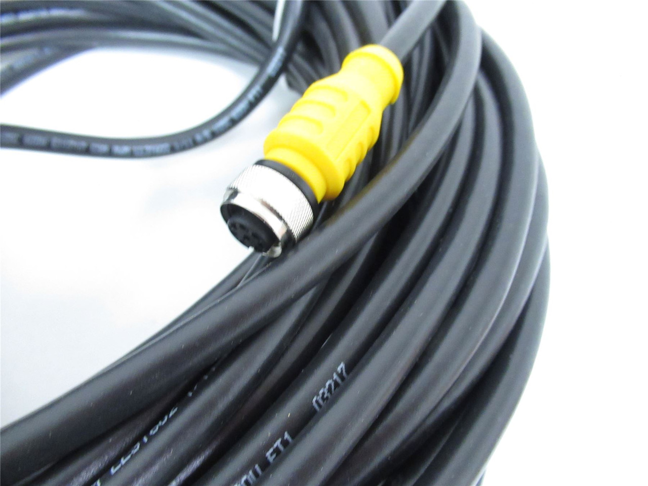 Turck E-RKS 8T-930-30; Cable 98ft 8-pin M12 female conn