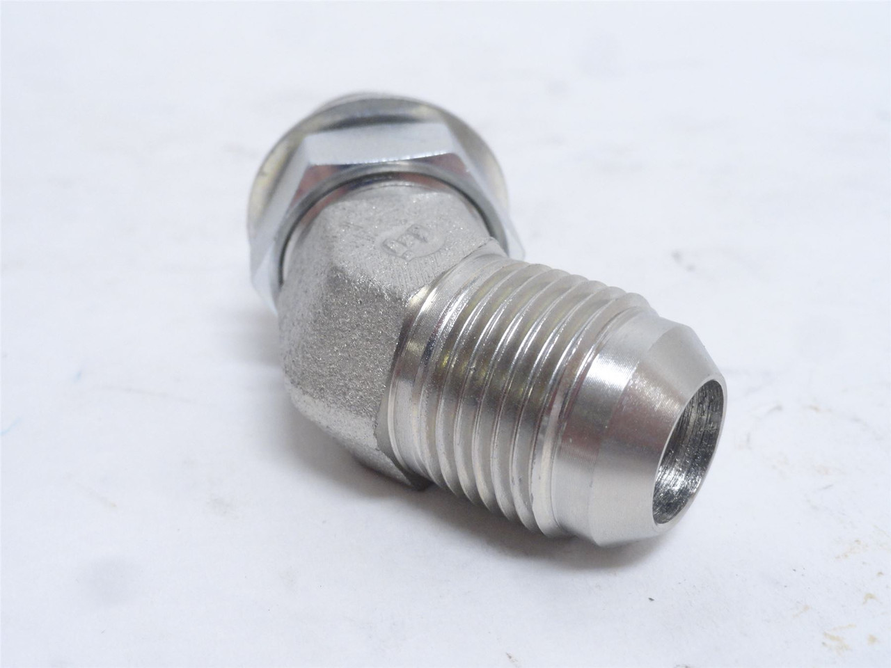 Brennan 6802-10-10-NWO-FG; Elbow; 45Deg; 5/8 BOSS x 5/8 JIC