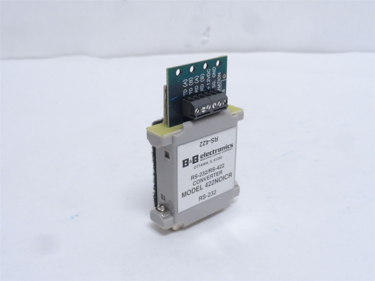B&B Electronics 422NOICR; RS-232 to RS-422 Converter