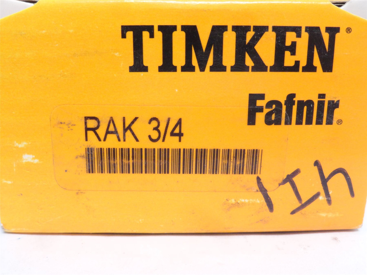Timken RAK 3/4; Pillow Block Bearing; 3/4"ID; 2-Bolt