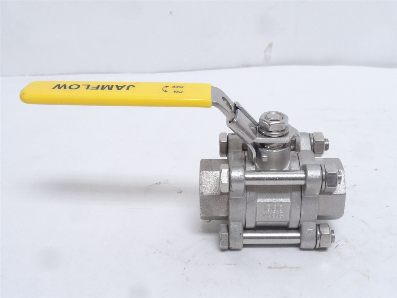 Jamflow YK5313-3/4; Ball Valve; SS; 3/4" Socket; 1000WOG