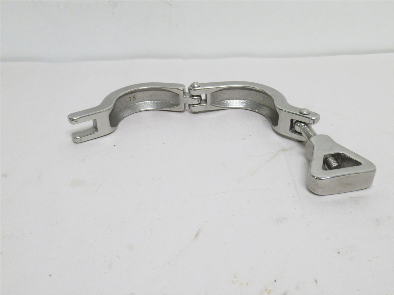 MFG- 13MHHM100-150; Lot-3 Sanitary Clamp; SS;  1 To 1-1/2"OD