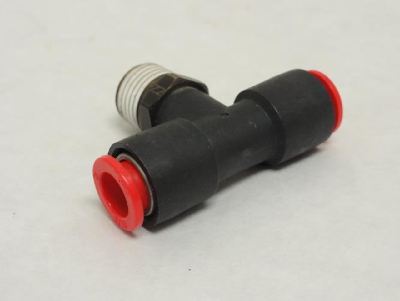 SMC KQT09-35S; Lot-2; Male Branch Tee; 5/16" Tube x 1/4 MNPT