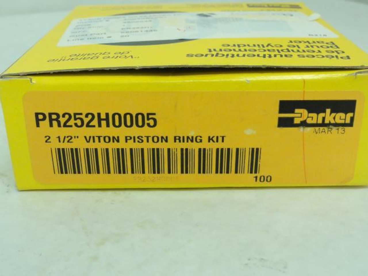Parker PR252H0005; Piston Ring Kit; Size: 1/2"