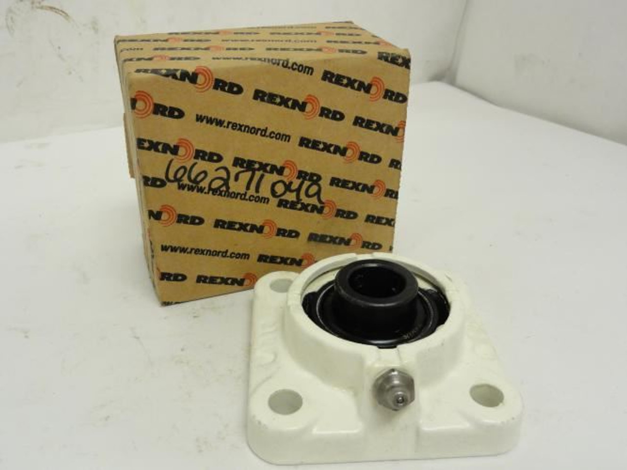 Rexnord WF3S212E; Flange Bearing; 3/4" OD; 4-Bolt