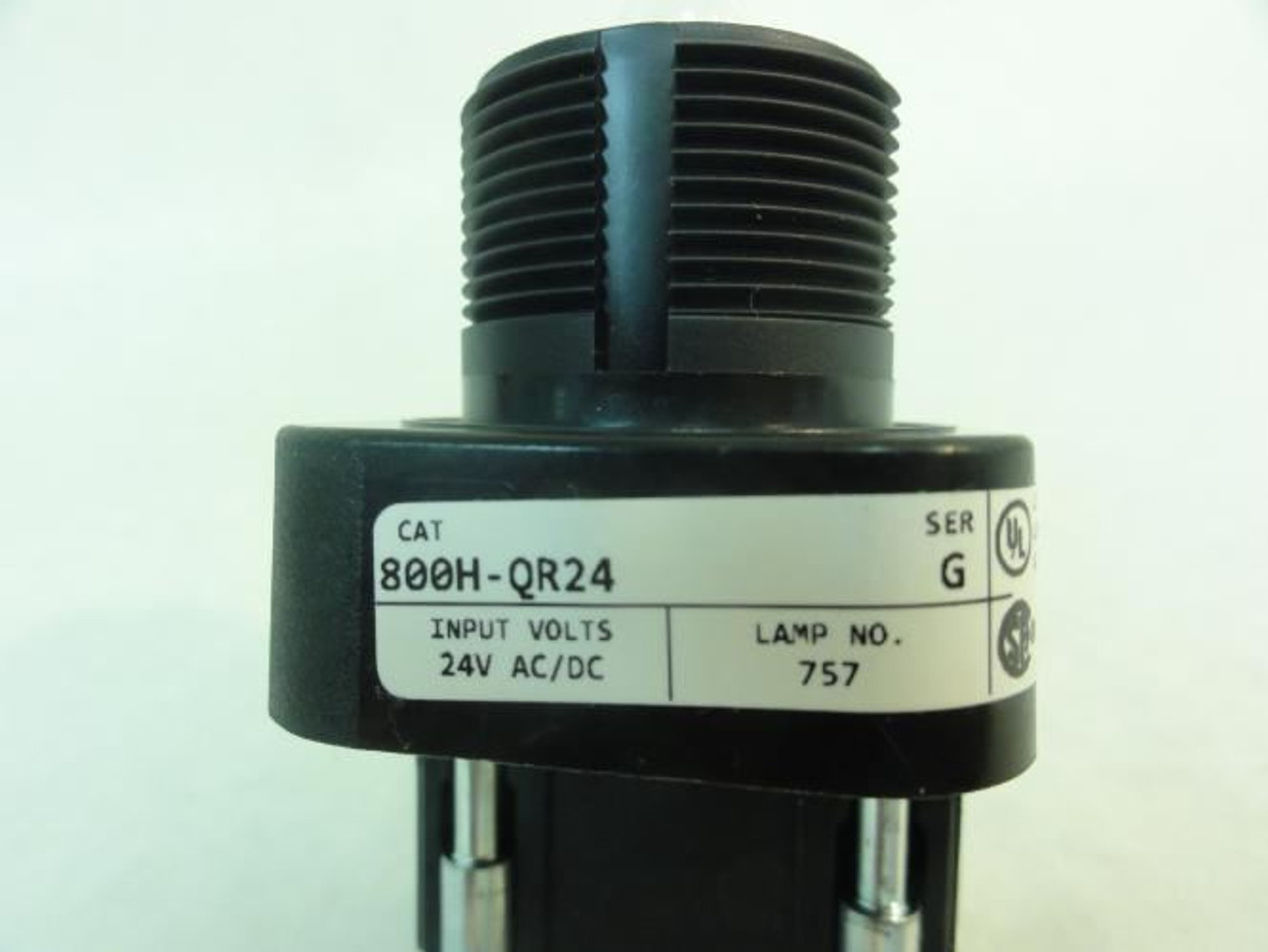 Allen-Bradley 800H-QR24; Pilot Light; 24VAC/DC; 30.5mm