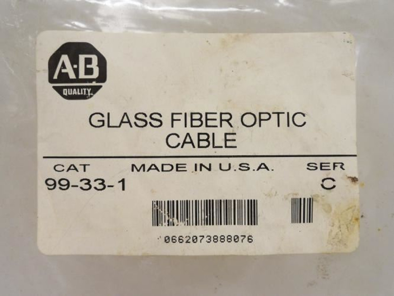 Allen-Bradley 99-33-1; Bifurcated Fiber Optic Cable