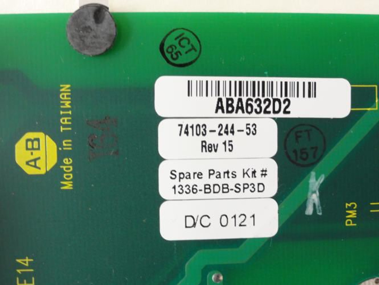 Allen-Bradley 1336-CONV-SP3A; Conversion Kit 460; 15Hp