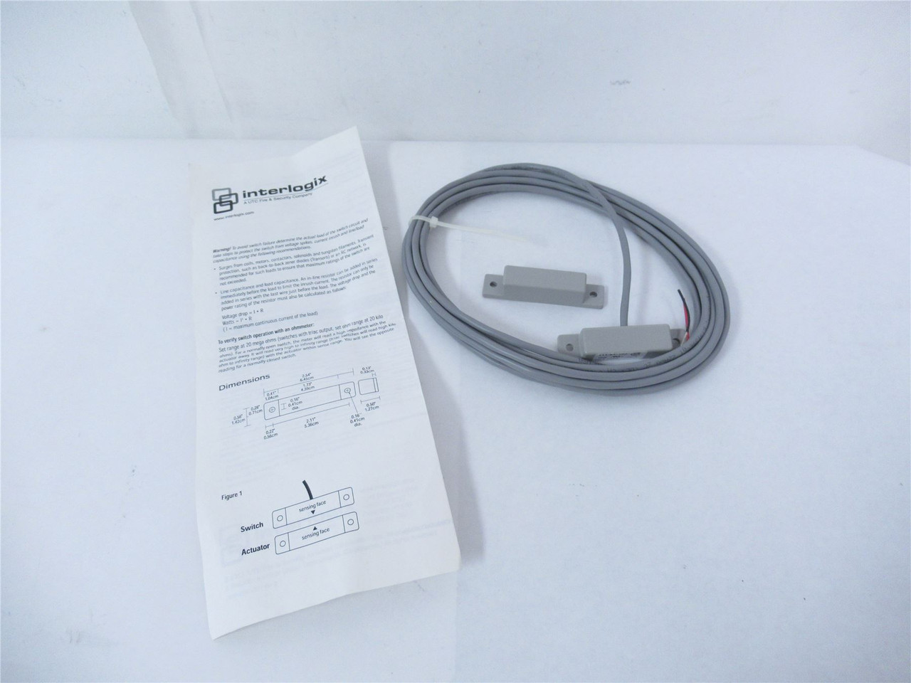 Sentrol 111-6Y-12J; Safety Switch 120VAC/DC 0.2 A 25VA/25W12'