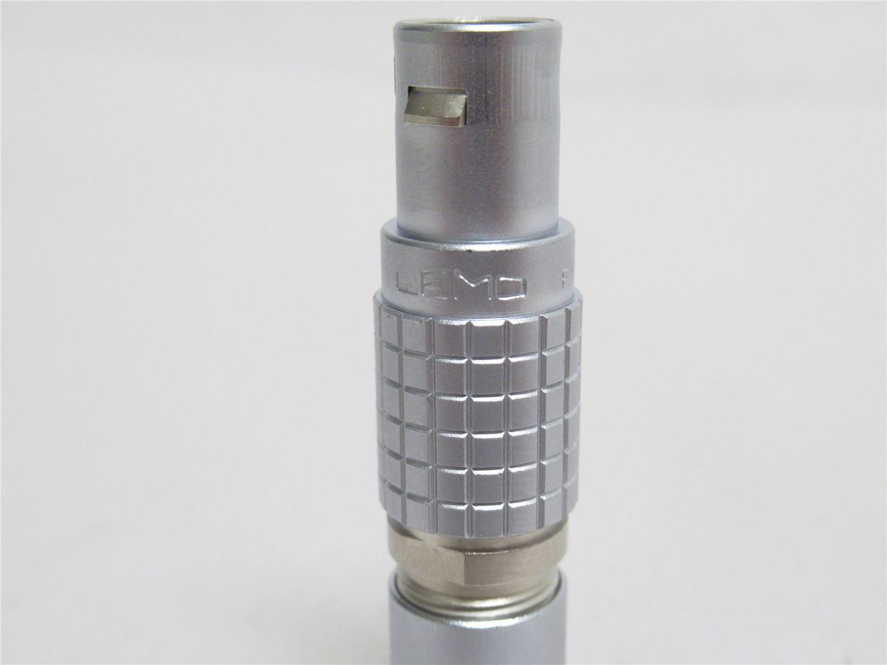 Lemo FGG.1B.803.ZLA2; Circular Connector; 4 (3+1 Coax)