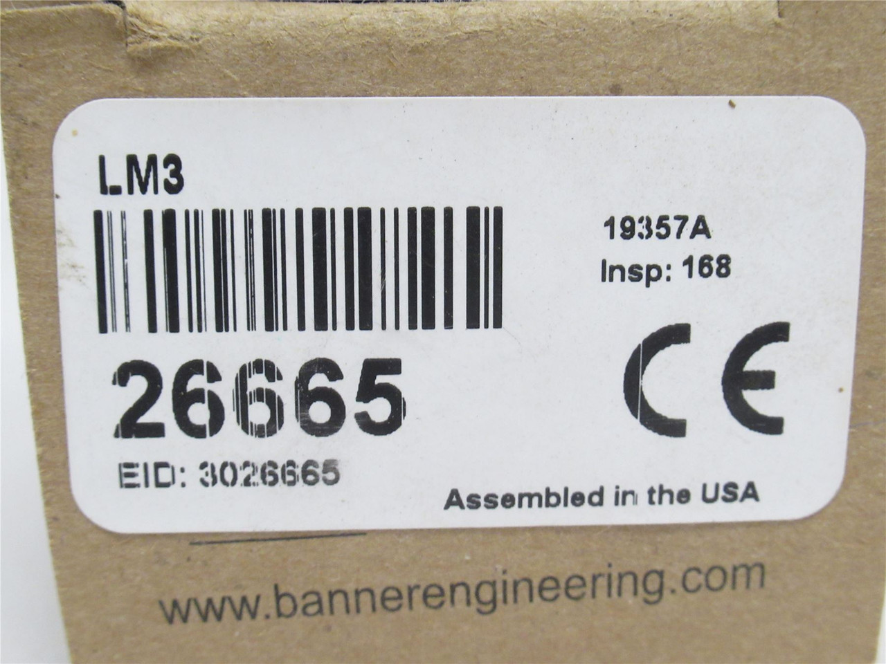 Banner LM3; Blade & Socket Connector Module 26665
