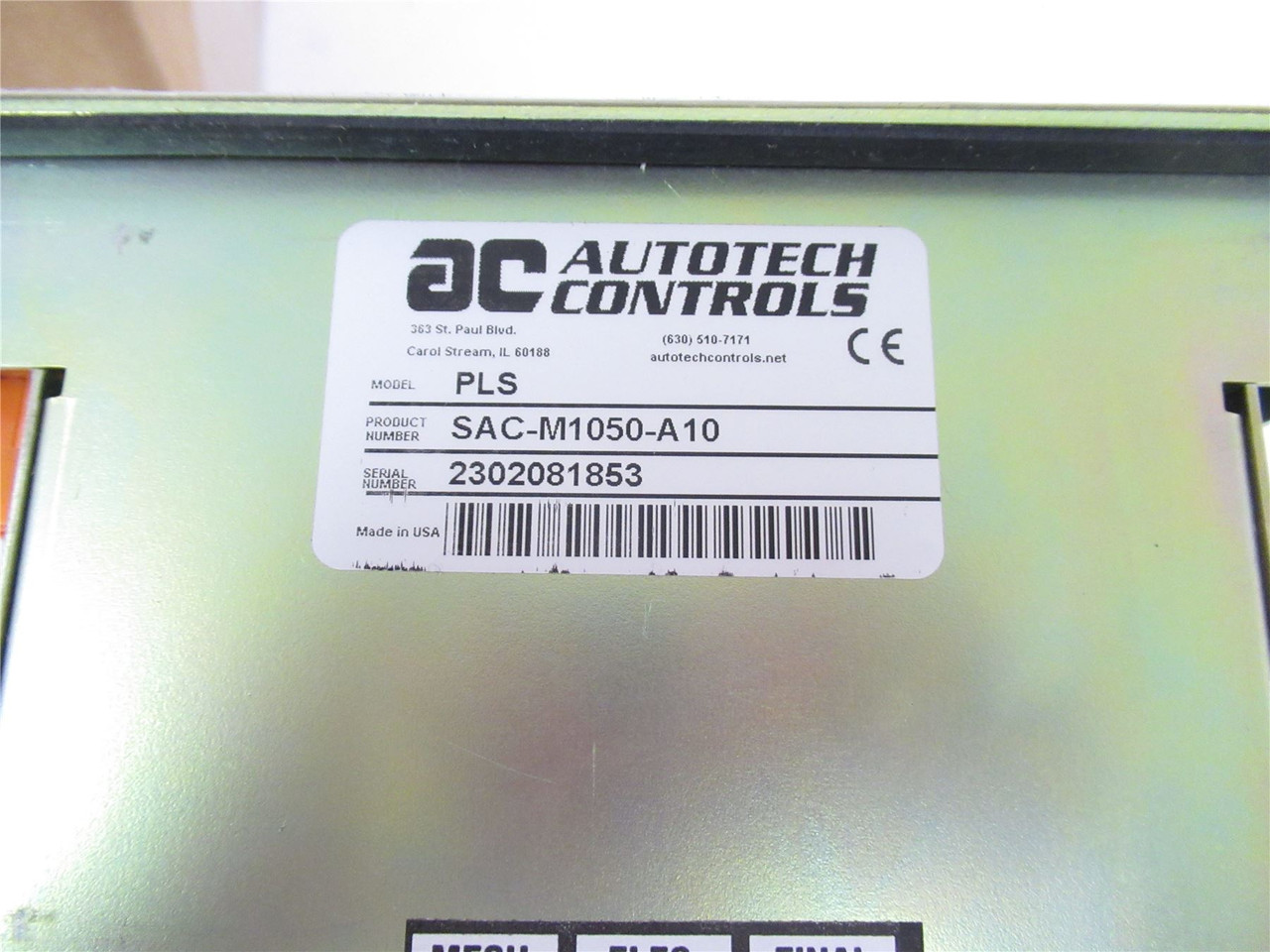 AutoTech Controls SAC-M1050-A10; Limit Switch Programmable
