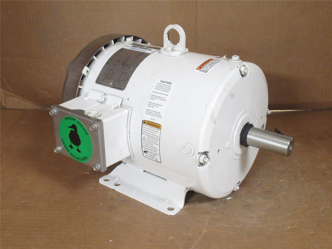 Leeson 132196; AC Motor 132196.00; 3HP; 230/460V; 1800RPM