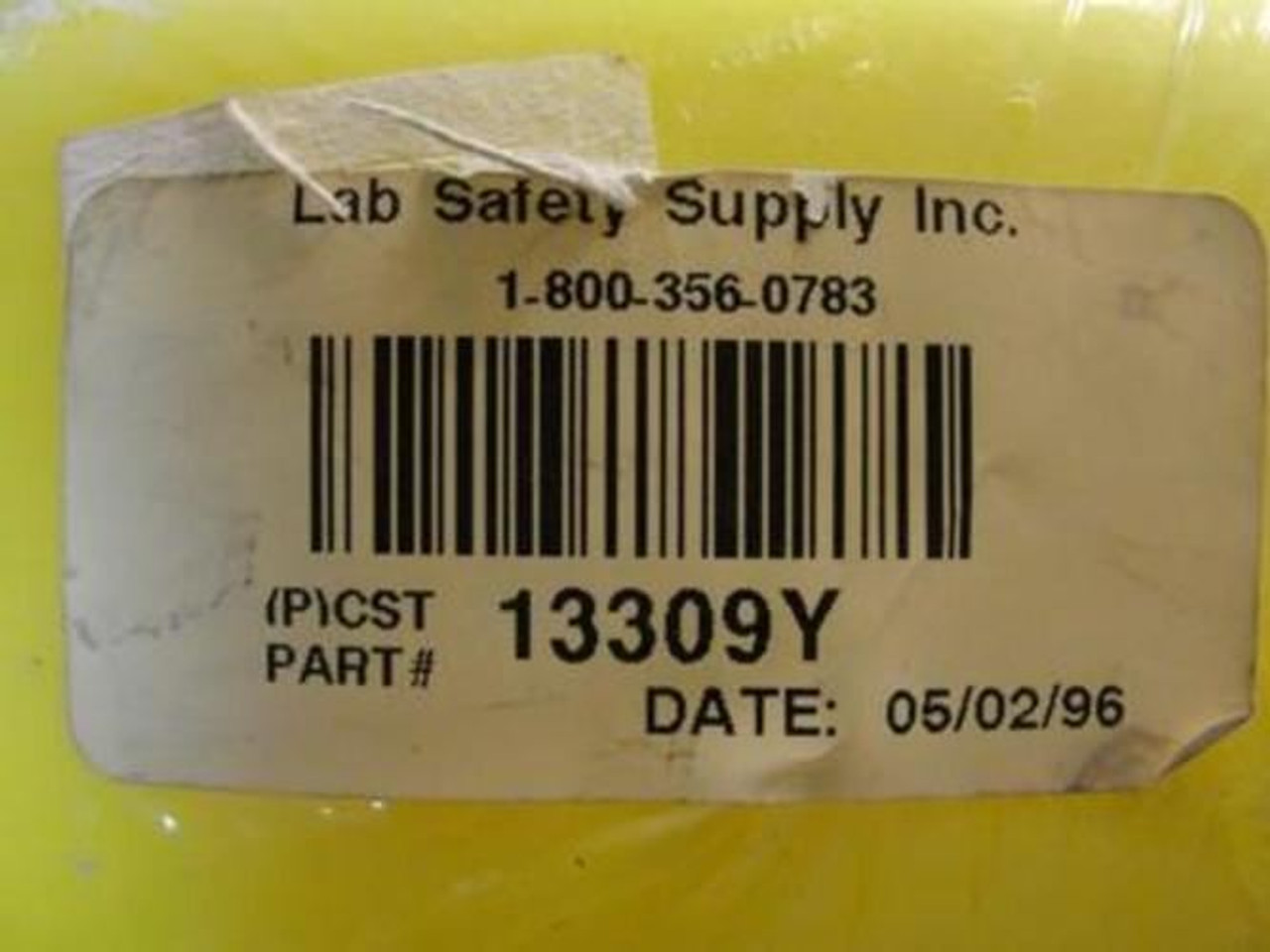 Lab Safety Supply 13309Y; Valve Lockout; 3" High