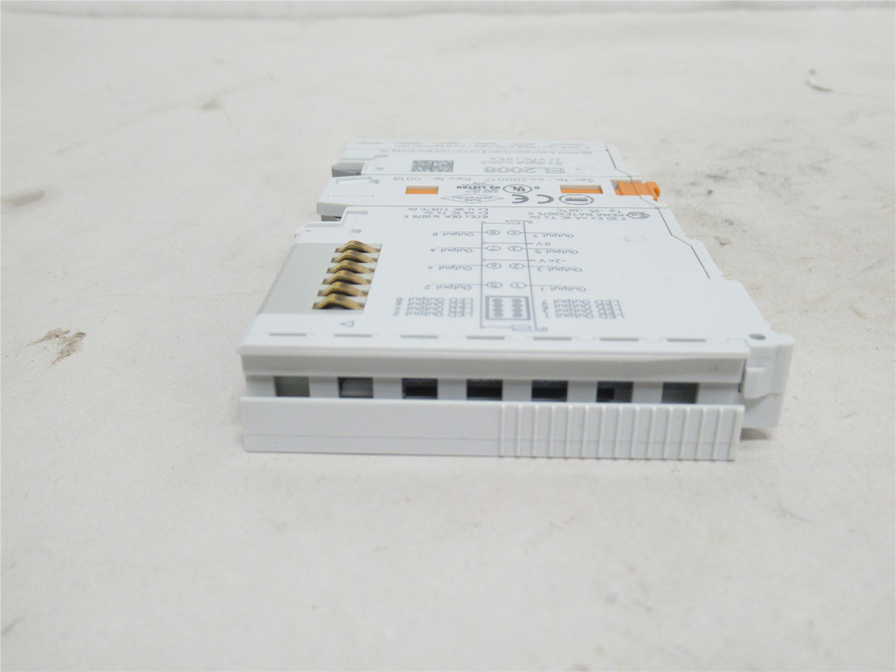 Beckhoff EL2008; EtherCAT Terminal; 24VDC; 8-Channel Digital