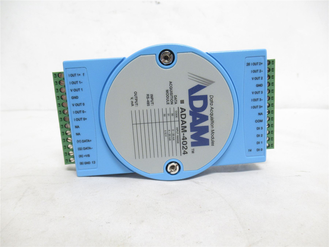 Advantec ADAM-4024-B1E; Data Module w/ Modbus; 4-Channel