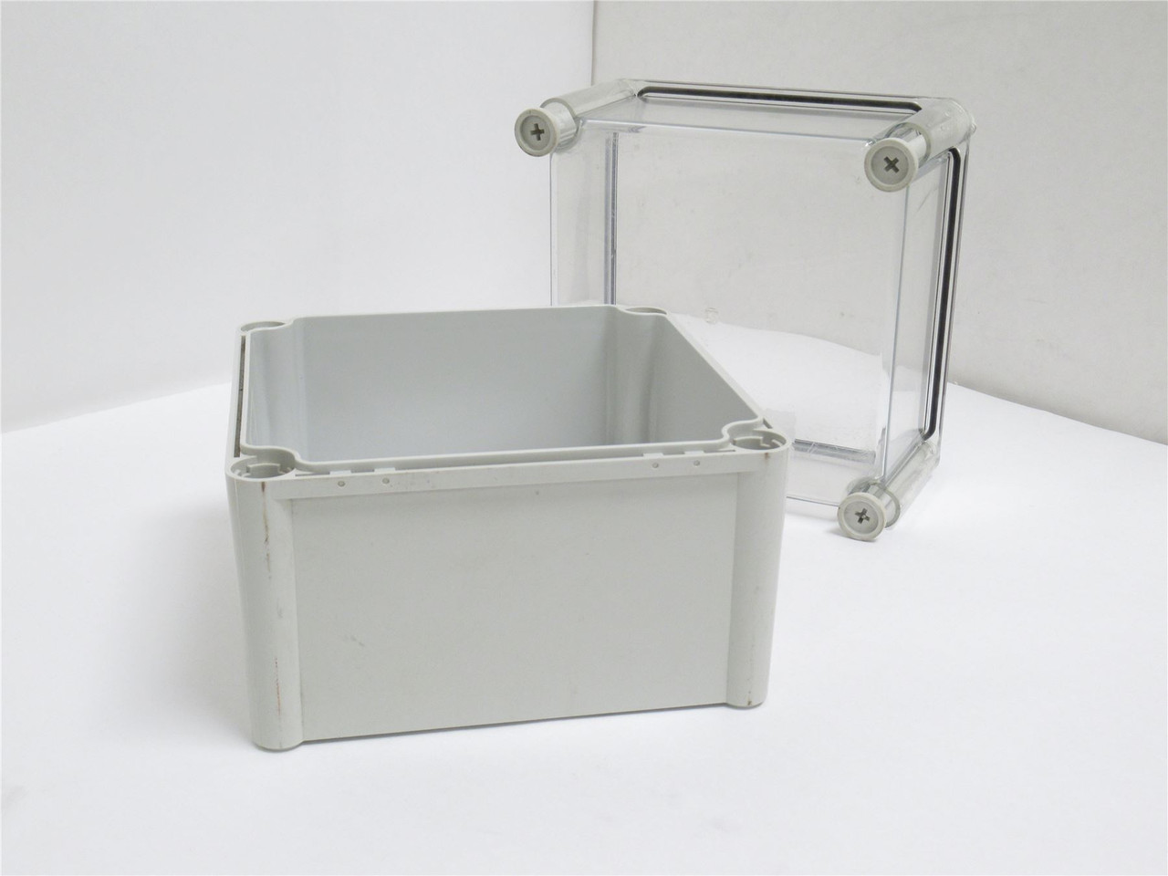 Fibox ULPC191918T; Poly Enclosure 7.4" H x 7.4" W x 7.1" D