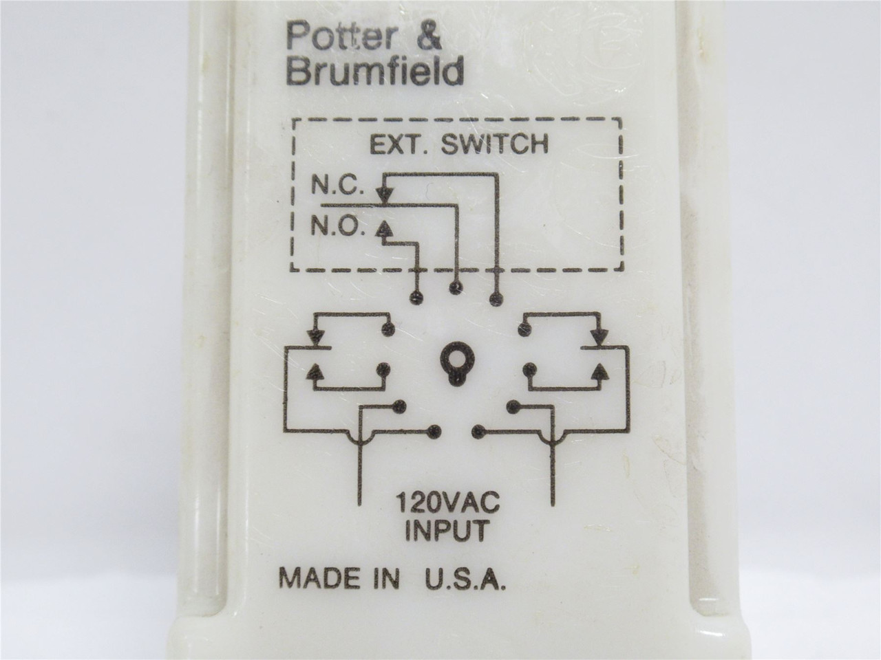 Potter&Brumfield CHB-38-70012; Time Delay Relay; 1-60s; 10A