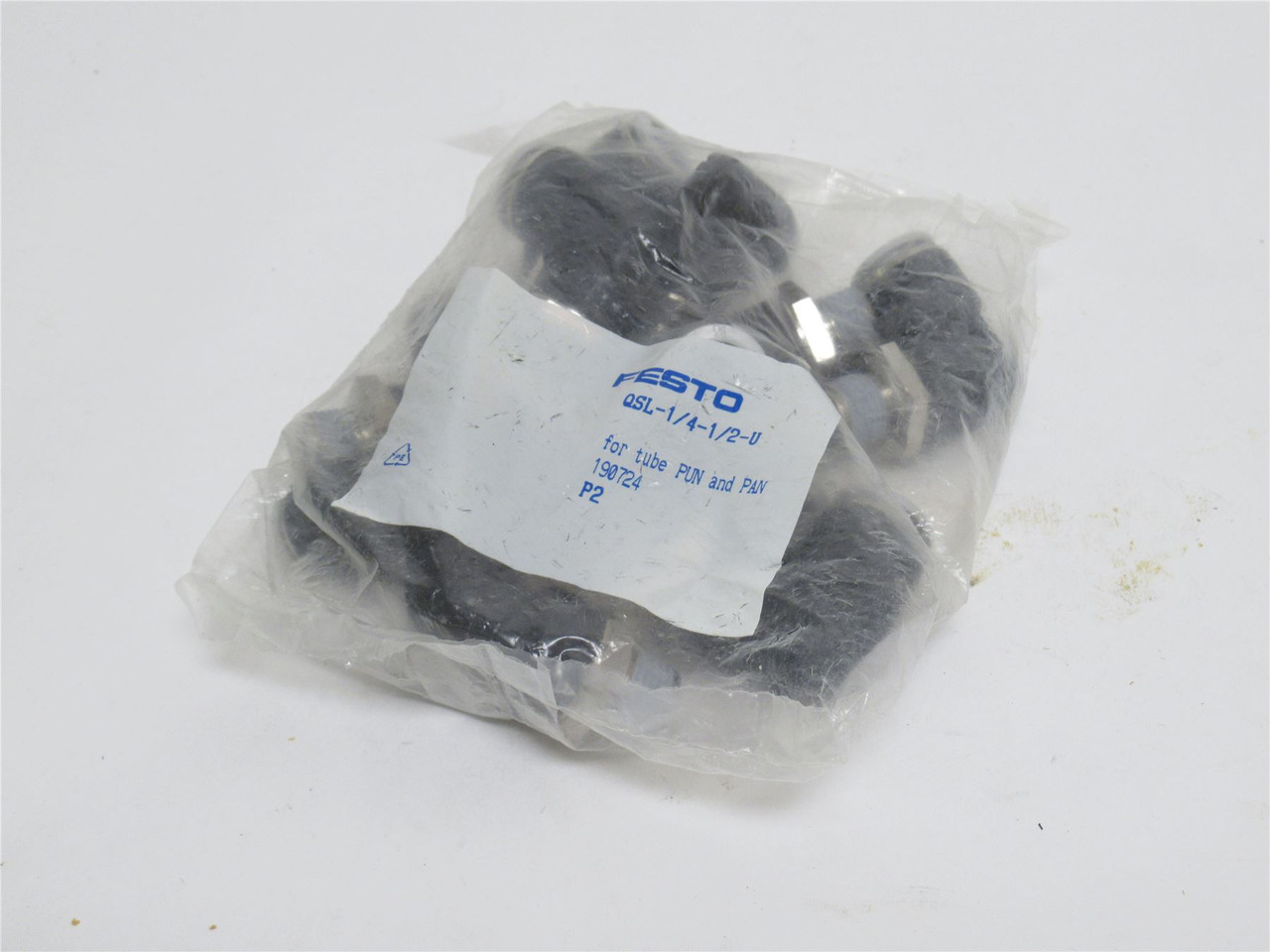 Festo QSL-1/4-1/2-U; Bag-10; Elbows 190724; 90Deg; 1/2 x 1/4"