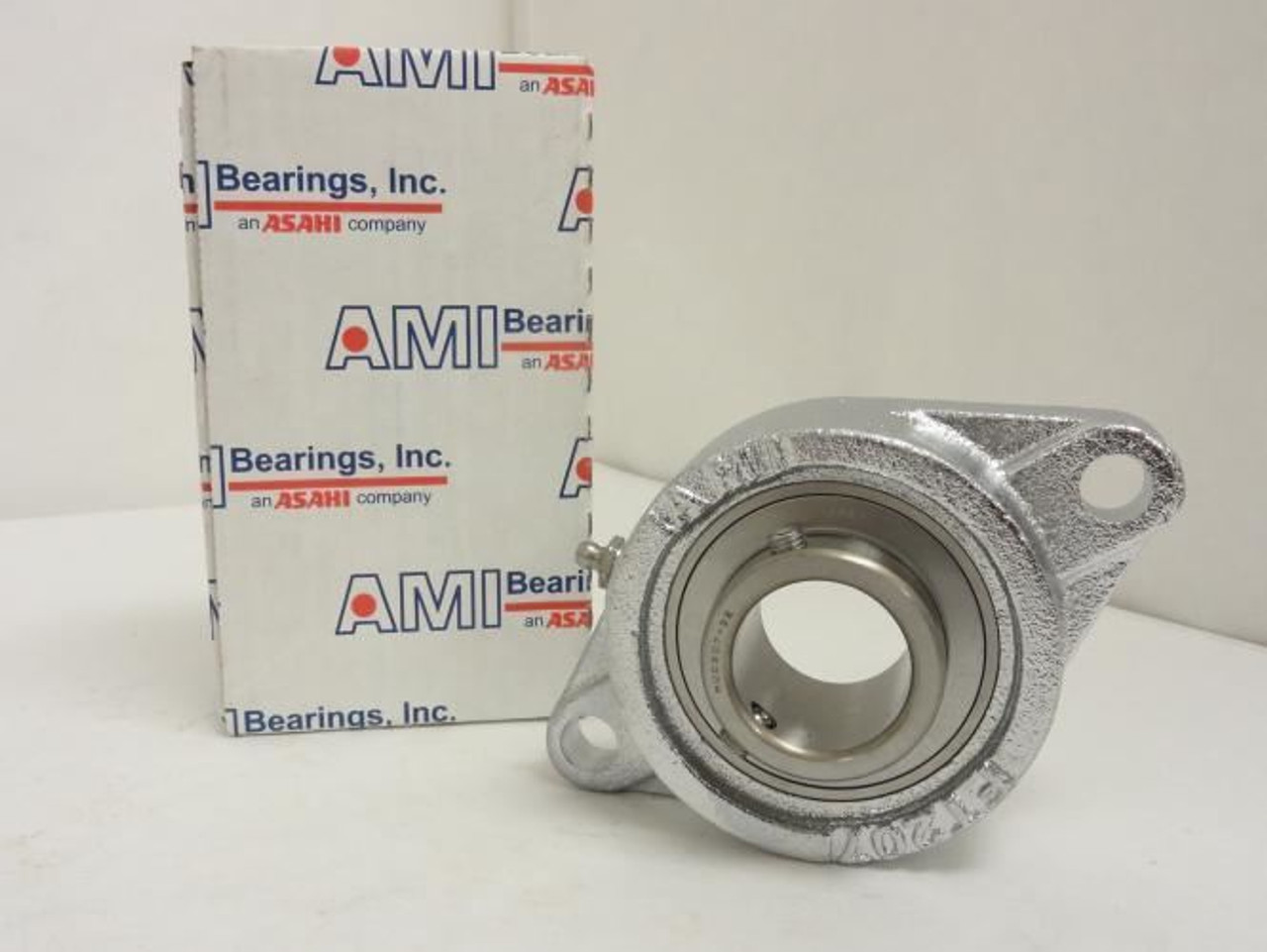AMI MUCFT207-22NP; Flange Bearing; 1-3/8"ID; 2-Bolt