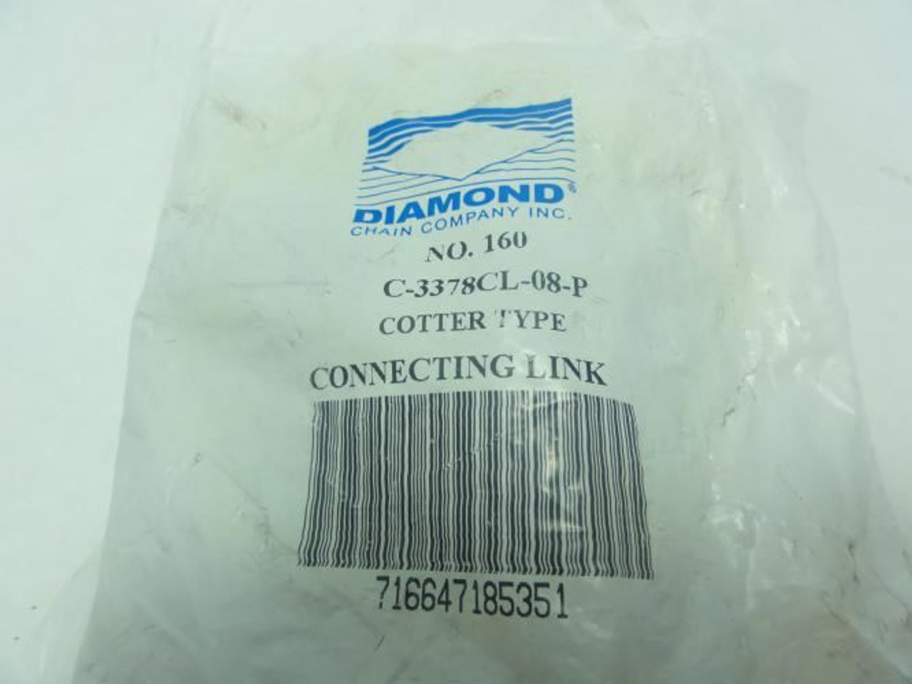 Diamond C-3378CL-08-P; Connecting Link; # 160; 2" Pitch