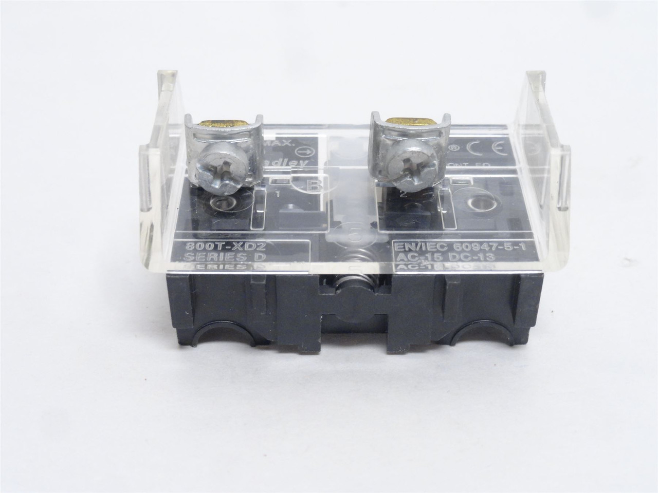 Allen-Bradley 800T-XD2; Contact Block; Shallow; 600VAC; 1-NC