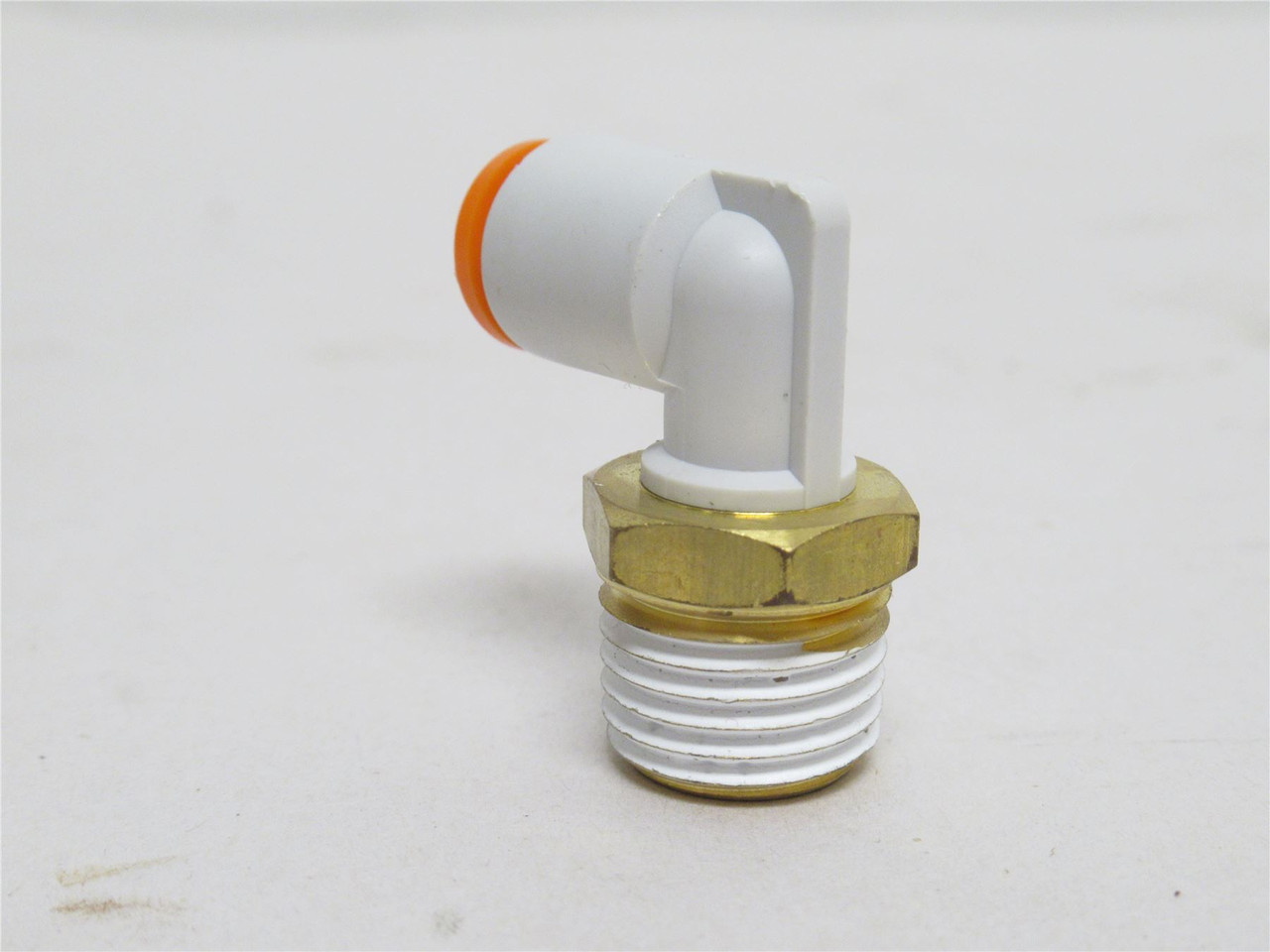 SMC KQ2L07-36S; Lot-2; Elbows; 90Deg; 1/4"PTC x 3/8" Threads