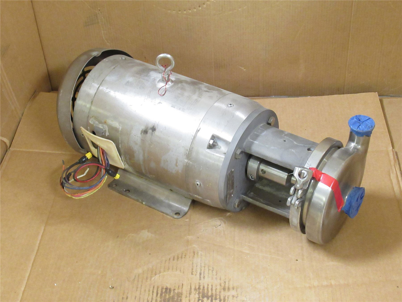 Ampco AC+216MD21T-CAT; Pump W/Motor 2"IN; 1-1/2"Out 10HP
