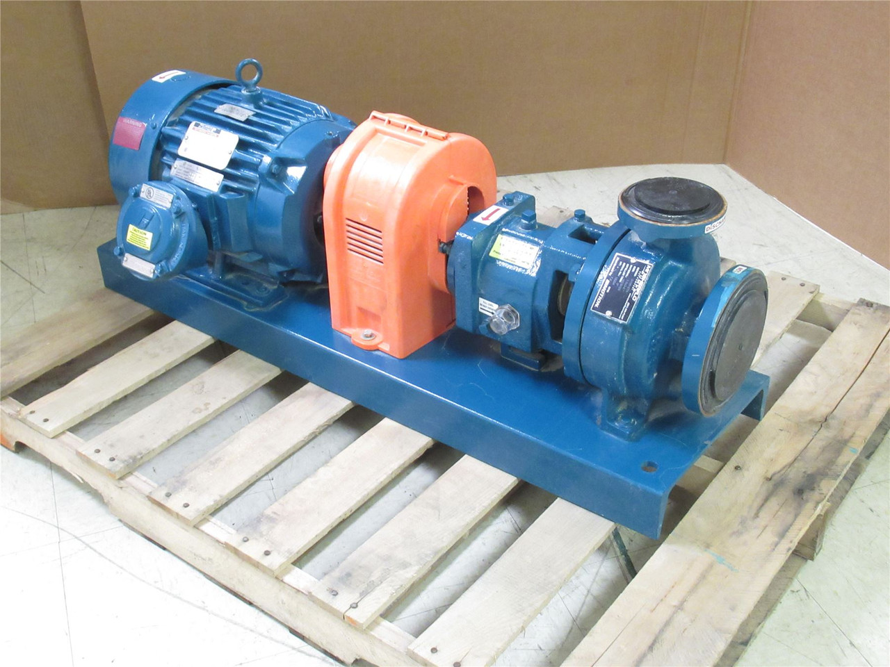 Mosherflo G196-STA; Centrifugal Pump; 1.5 x 3.6"; 7.5HP; 460V