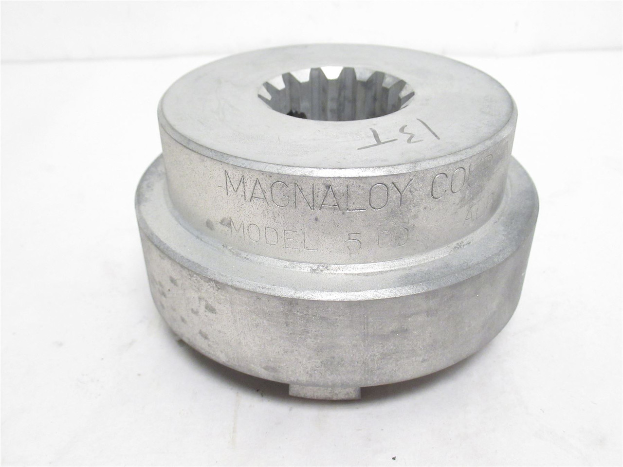 Magnaloy M500A1308; Splined Jaw Coupler Hub; 1-3/4"ID 13 Teeth