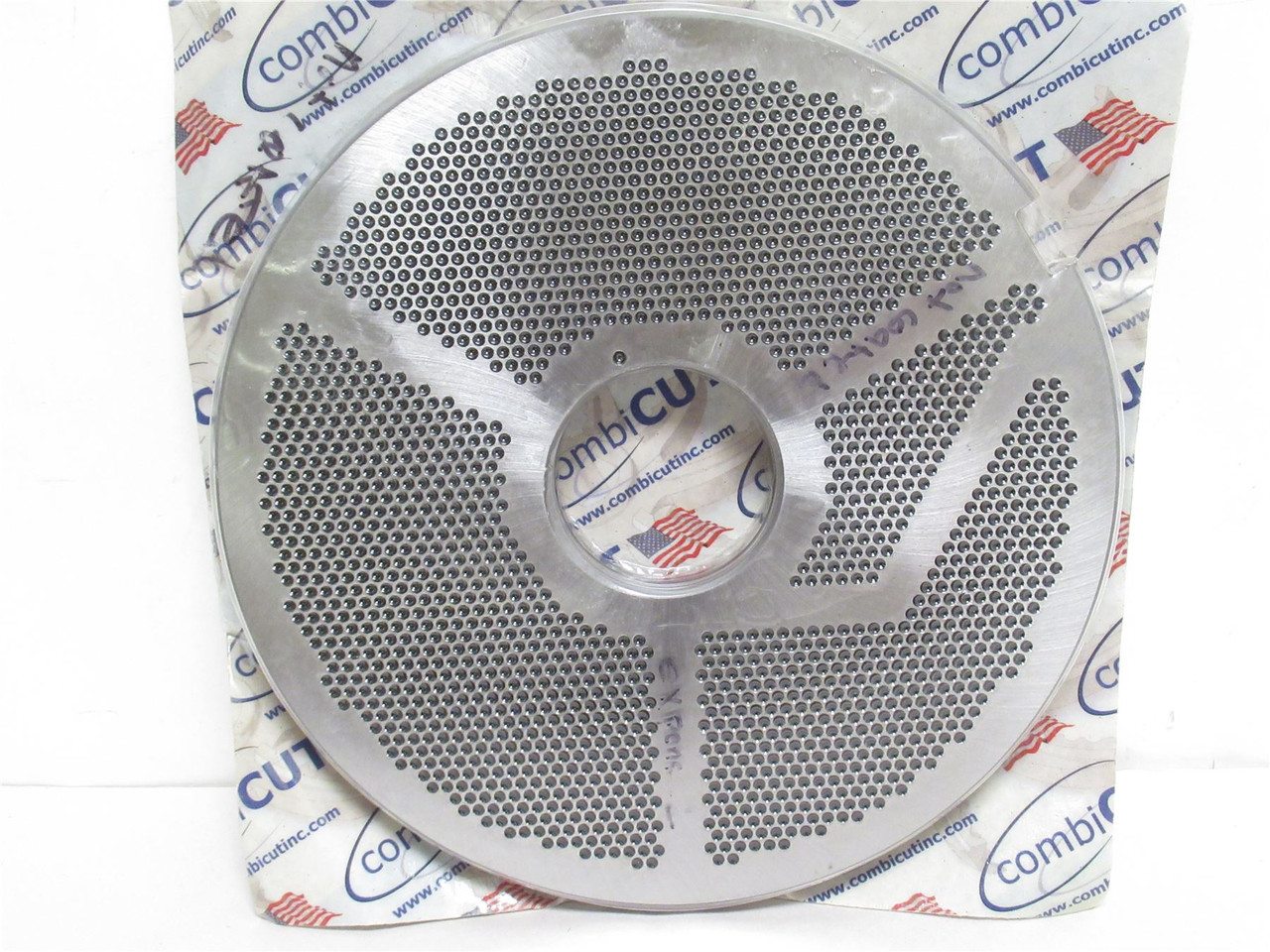Combicut CBS250612.8STC; Grinder Plate W/Bone Groove 9-3/4"OD