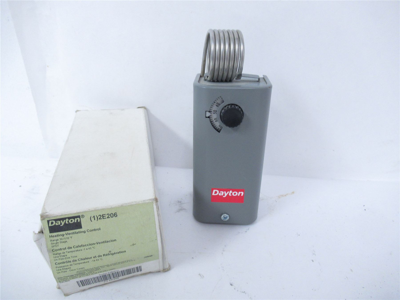 Dayton 2E206_; Heating-Ventilation Control 120/240VAC
