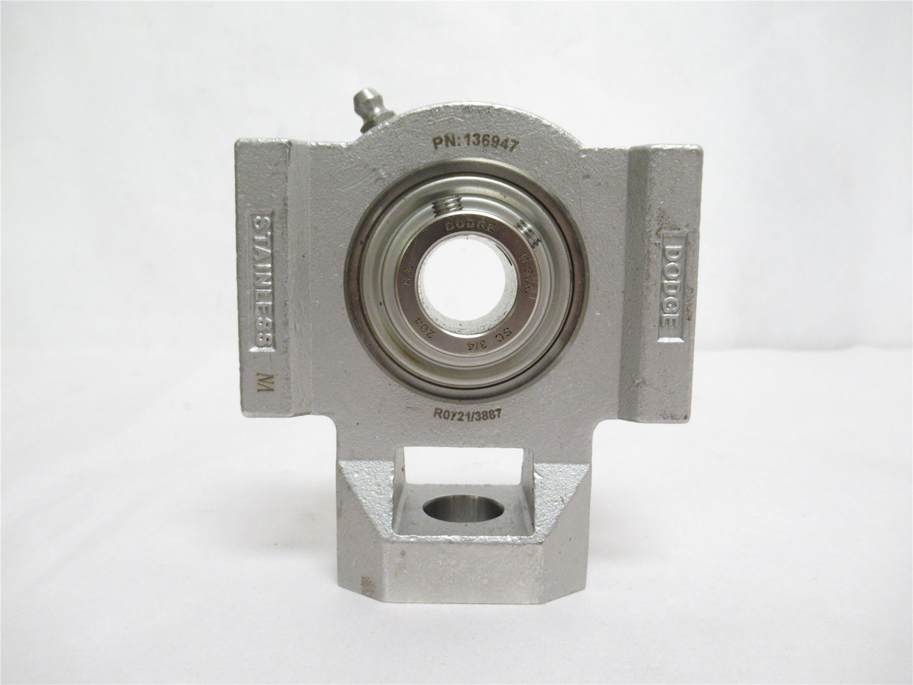 Dodge WSTU-SCEZ-012-SHCR; Take-Up Bearing 136947; SS; 3/4"ID