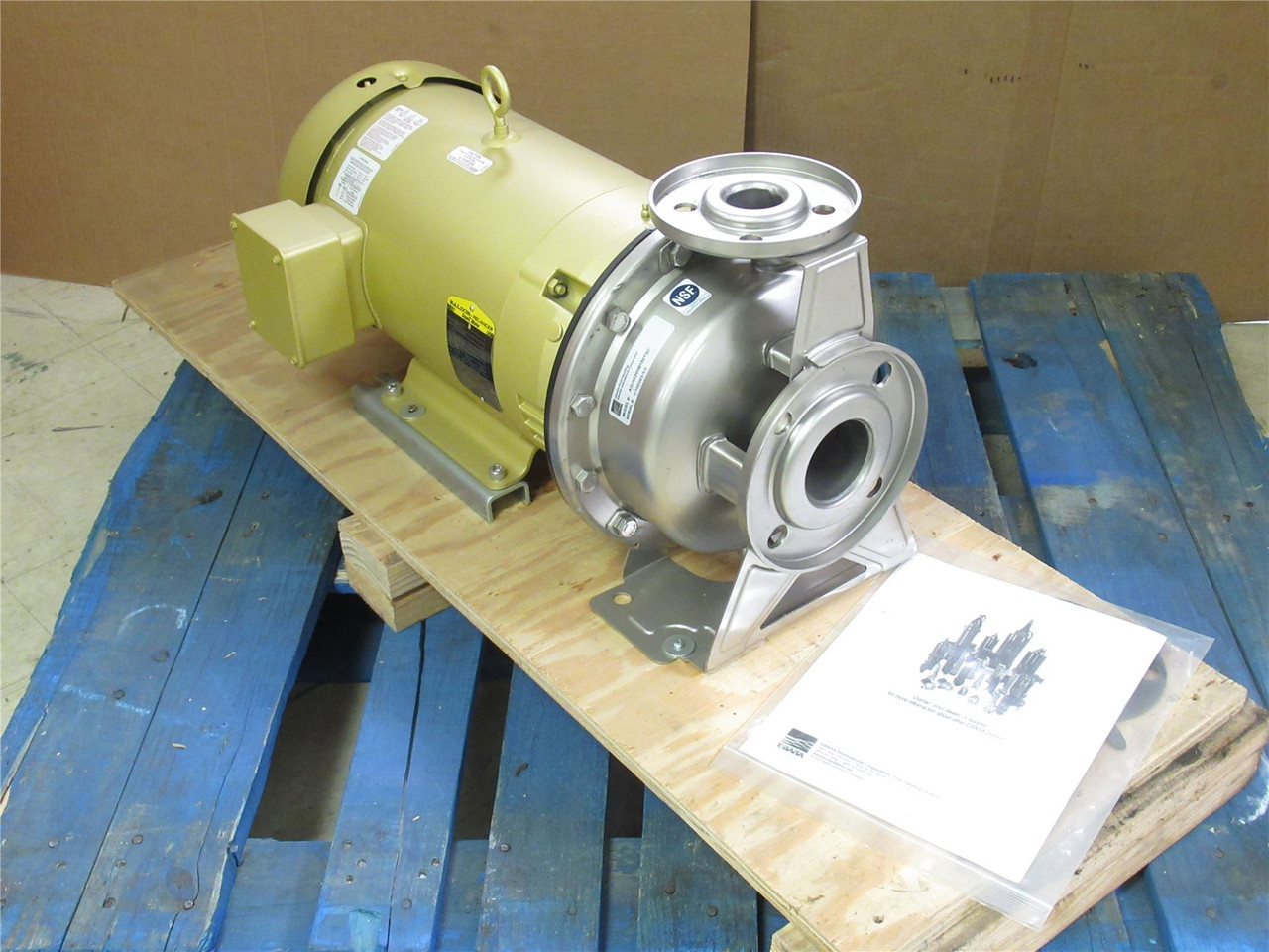 Ebara A3U40200B150T3C; Water Pump SS 15HP 2"x1-1/2" 230/460V